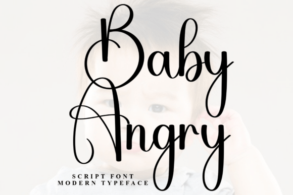 Baby Angry: A Handwritten Font That Feels Like a Smile