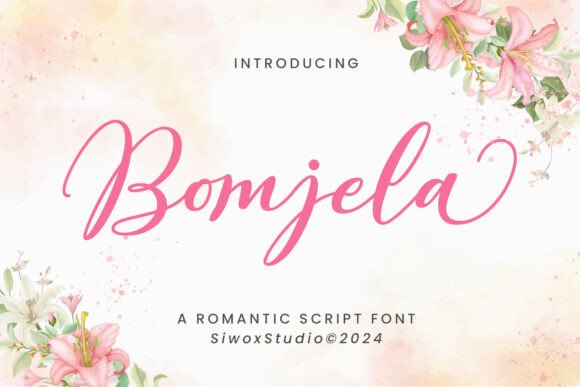 Bomjela Handwritten Font for Crafters & Small Business Owners
