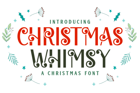 Christmas Whimsy: A Festive Script Font for Scroll-Stopping Campaigns