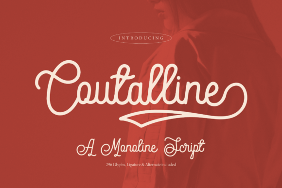 Coutalline: A Refined Script for Real Brand Work