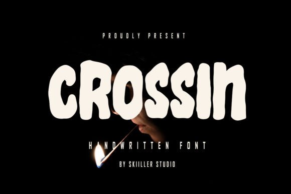 Crossin: A Confident Handwritten Font for Crafters