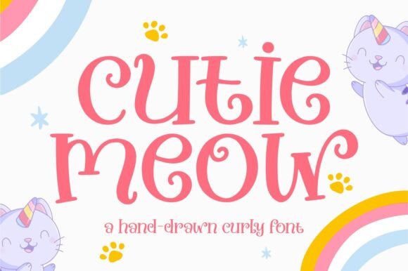 Cutie Meow: A Playful Script with Real Design Weight