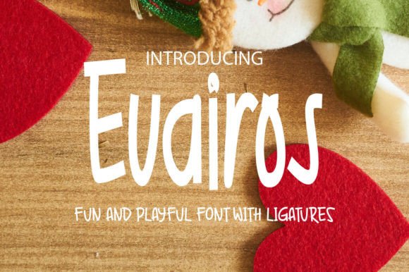 Evairos: A Playful, Polished Script Font for Small Business Brands