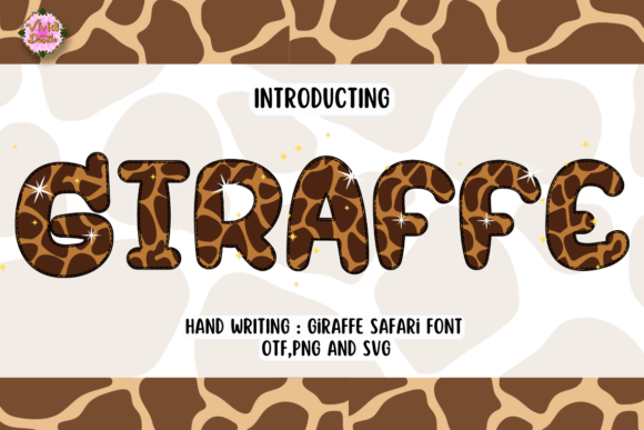Giraffe Safari: A Display Font That Makes Your Campaign Stand Tall