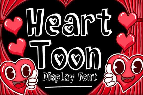 Heart Toon: A Playful Handwritten Font for Digital Branding