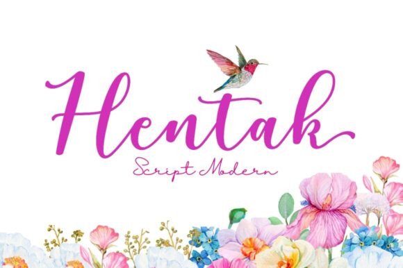 Hentak: A Refined Script Font for Thoughtful Branding