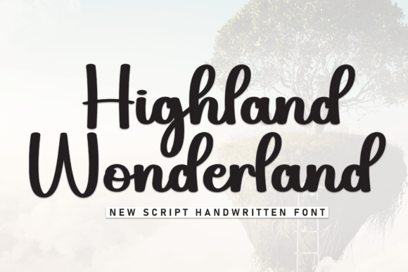 Highland Wonderland: A Handwritten Font with Quiet Confidence