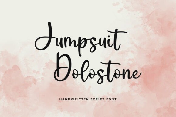 Jumpsuit Dolostone: A Classy Handwritten Font for Thoughtful Branding