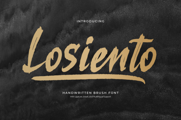 Losiento: A Thoughtful Script Font for Editorial Warmth