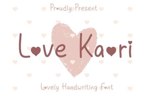 Love Kaori: A Handwritten Font That Makes Your Brand Feel Thoughtful