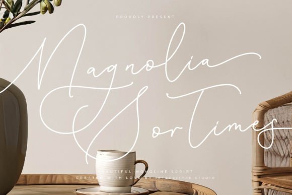Magnolia Sortimes: A Handwritten Font That Feels Like Home