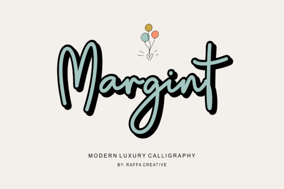 Margint: A Modern Script Font for Polished Digital Branding