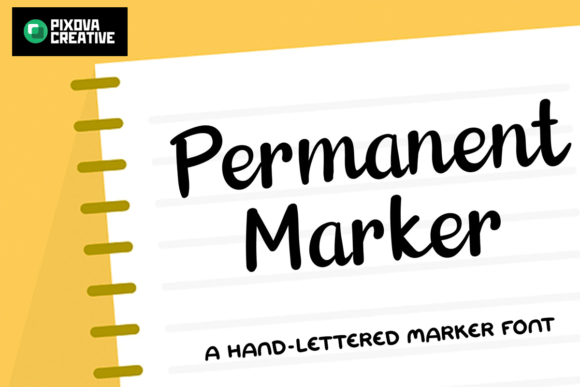 Permanent Marker Font: Friendly, Bold Branding for Small Businesses