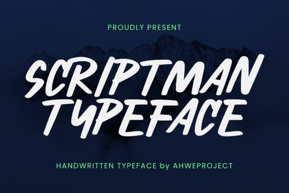 Scriptman: A Hand-Drawn Script Font That Makes Your Brand Feel Human