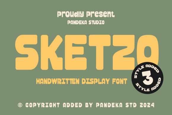 Sketzo: A Handwritten Font That Feels Like a Smile