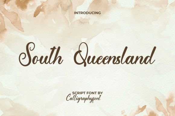 South Queensland Font: A Warm, Handwritten Touch for Your Brand